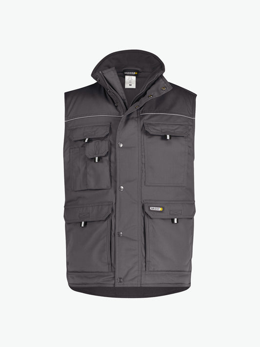 Dassy Mons Bodywarmer - Cementgrijs Werkvest Dassy