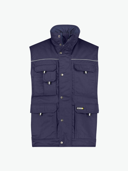 Dassy Mons Bodywarmer - Marineblauw Werkvest Dassy