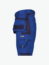 Dassy Monza Tweekleurige holsterzakkenshort - Korenblauw/Marineblauw Korte Werkbroek Dassy