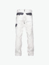 Dassy Nashville Tweekleurige werkbroek - Wit/Cementgrijs Werkbroek Dassy