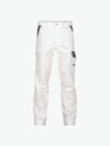 Dassy Nashville Tweekleurige werkbroek - Wit/Cementgrijs Werkbroek Dassy