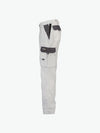 Dassy Nashville Women Tweekleurige werkbroek voor dames - Wit/Cementgrijs Werkbroek Dames Dassy