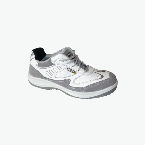 Dassy Neptunus S3 Lage veiligheidsschoen - Wit/Cementgrijs Schoenen Dassy