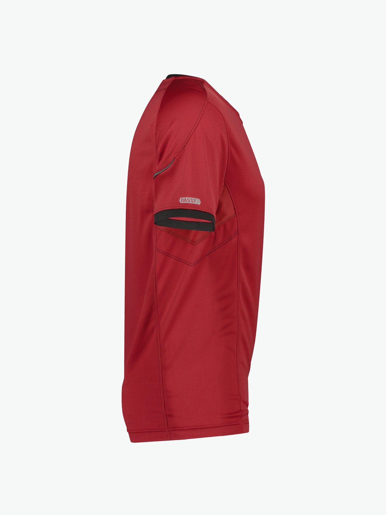 Dassy Nexus T-shirt - Rood/Zwart Werkshirt Dassy