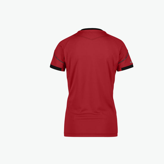 Dassy Nexus Women T-shirt voor dames - Rood/Zwart Werkshirt Dames Dassy