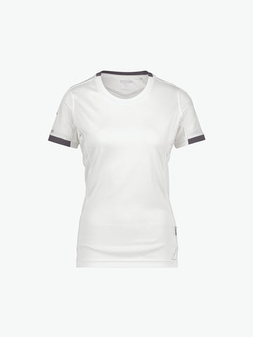 Dassy Nexus Women T-shirt voor dames - Wit/Antracietgrijs Werkshirt Dames Dassy