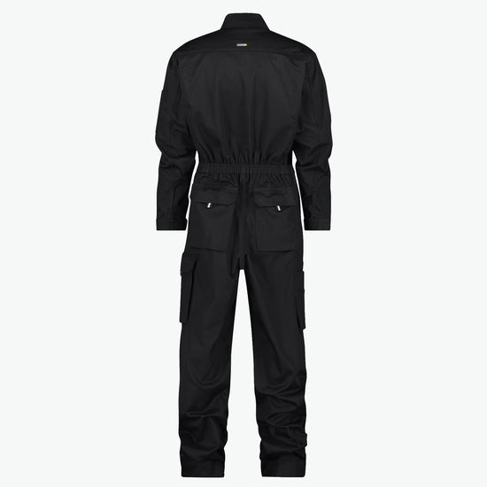Dassy Nimes Katoen Overall met kniezakken - Zwart Werkbroek Dassy