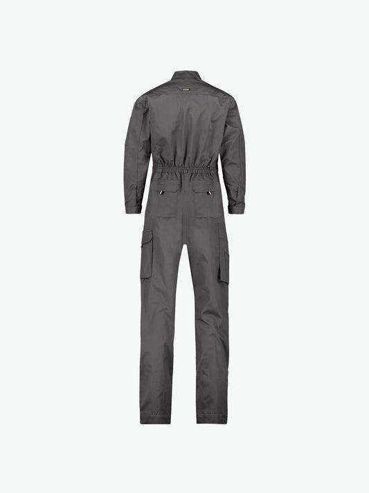 Dassy Nimes Katoen Overall met kniezakken - Cementgrijs Werkbroek Dassy