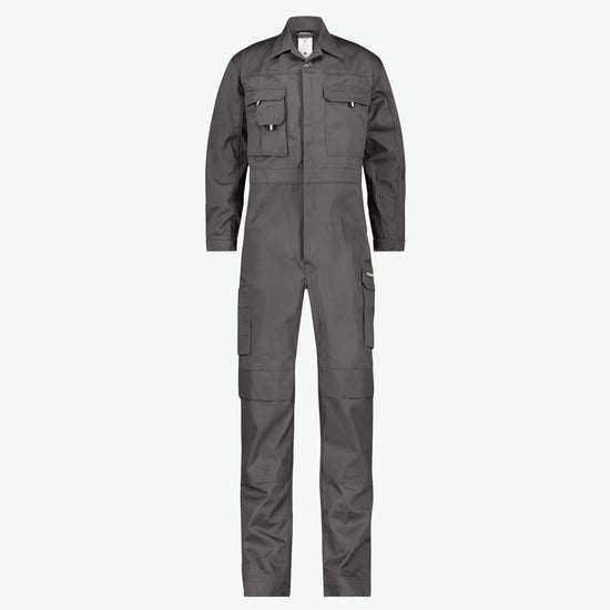 Dassy Nimes Katoen Overall met kniezakken - Cementgrijs Werkbroek Dassy
