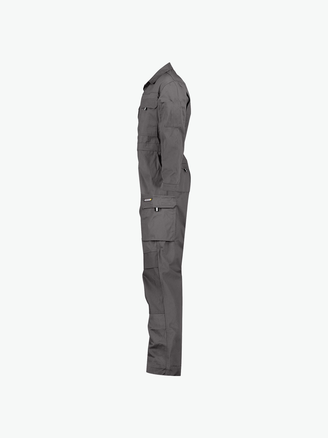 Dassy Nimes Katoen Overall met kniezakken - Cementgrijs Werkbroek Dassy