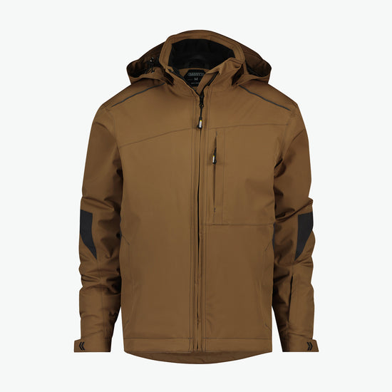 Dassy Nordix Stretch winterjas - Leembruin Werk jas Dassy