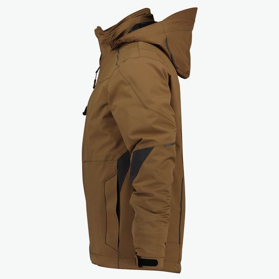 Dassy Nordix Stretch winterjas - Leembruin Werk jas Dassy