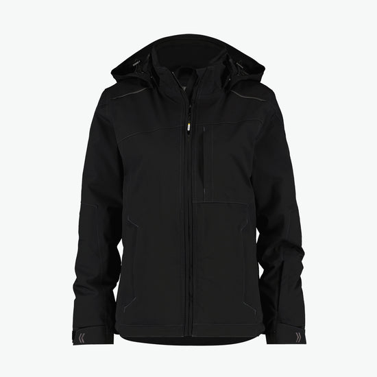 Dassy Nordix Women Stretch winterjas voor dames - Zwart Werkjas Dames Dassy