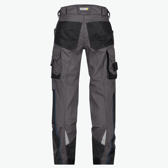 Dassy Nova Werkbroek met kniezakken - Antracietgrijs/Zwart Werkbroek Dassy