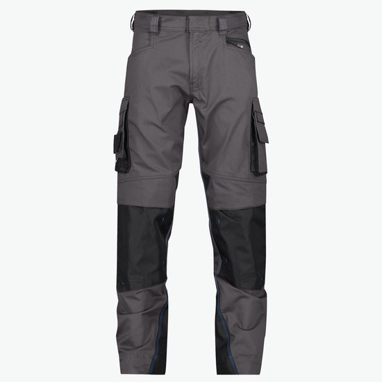 Dassy Nova Werkbroek met kniezakken - Antracietgrijs/Zwart Werkbroek Dassy