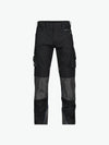 Dassy Nova Werkbroek met kniezakken - Zwart/Antracietgrijs Werkbroek Dassy