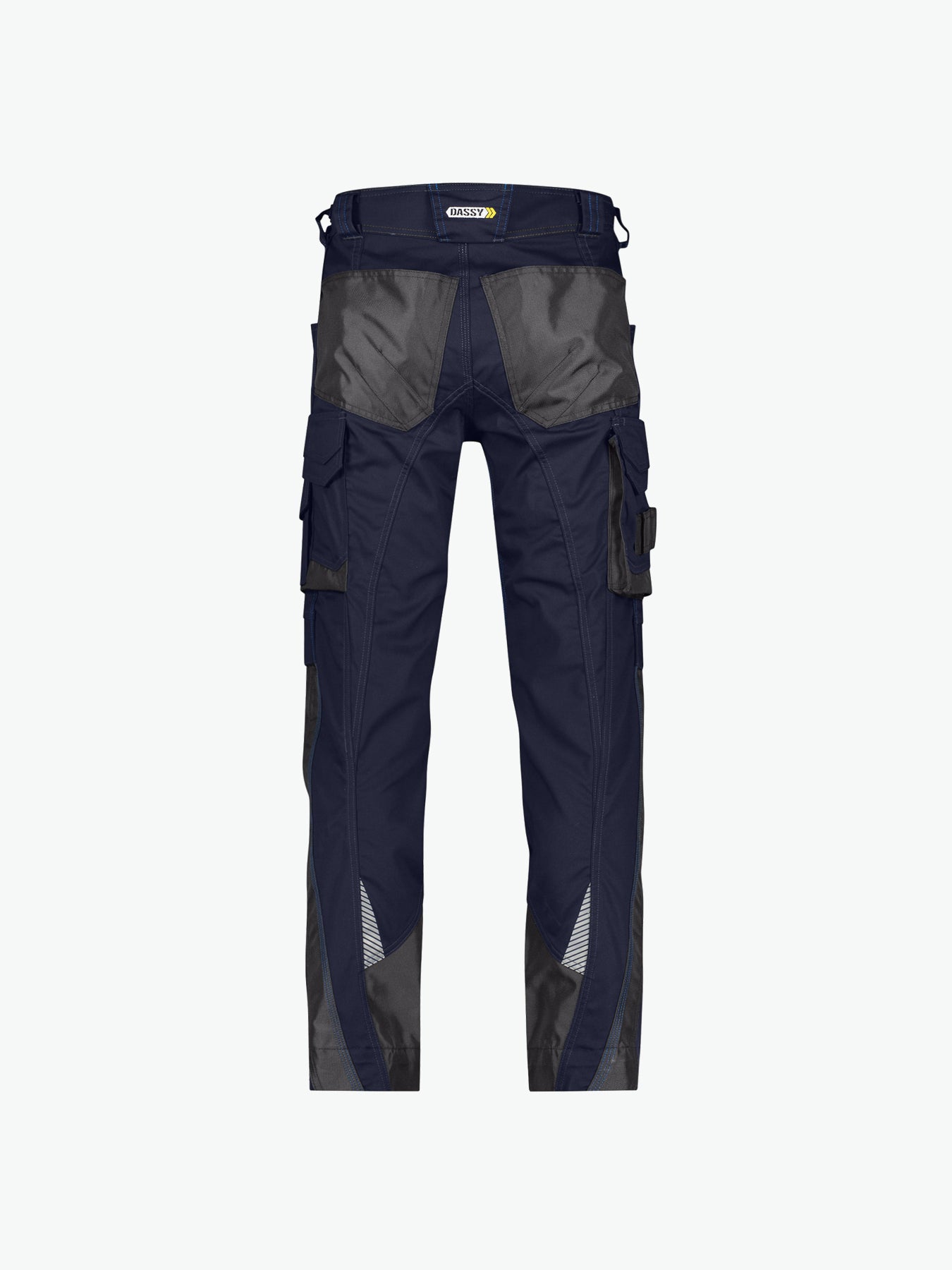 Dassy Nova Werkbroek met kniezakken - Nachtblauw/Antracietgrijs Werkbroek Dassy