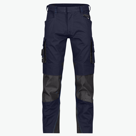 Dassy Nova Werkbroek met kniezakken - Nachtblauw/Antracietgrijs Werkbroek Dassy