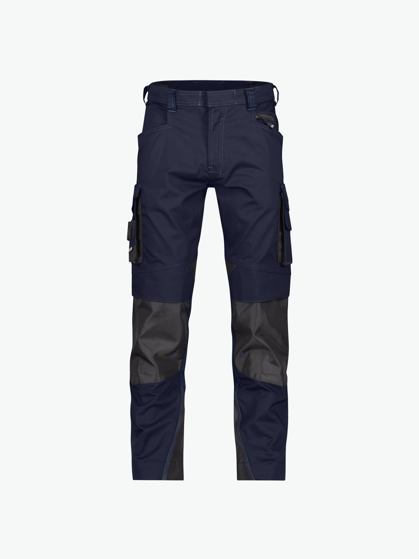 Dassy Nova Werkbroek met kniezakken - Nachtblauw/Antracietgrijs Werkbroek Dassy