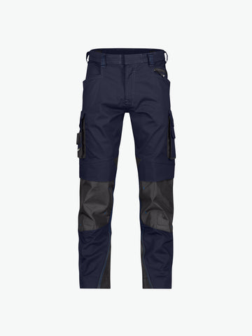 Dassy Nova Werkbroek met kniezakken - Nachtblauw/Antracietgrijs Werkbroek Dassy
