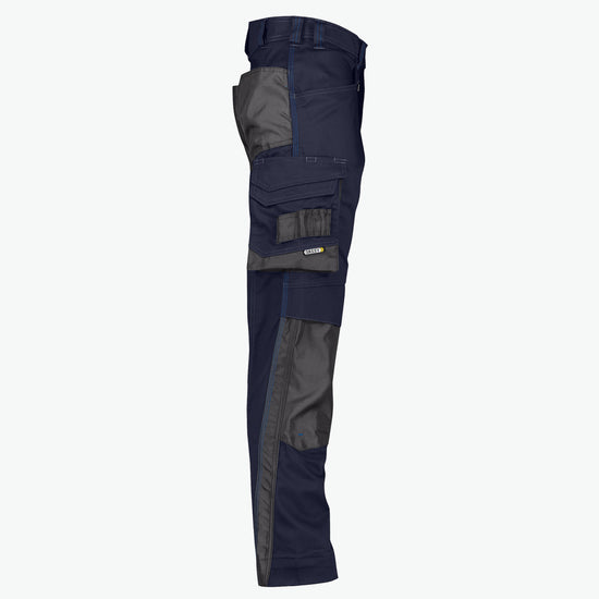 Dassy Nova Werkbroek met kniezakken - Nachtblauw/Antracietgrijs Werkbroek Dassy
