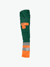 Dassy Omaha Hogezichtbaarheidsbroek - Flessengroen/Fluo-Oranje Werkbroek HiVis Dassy