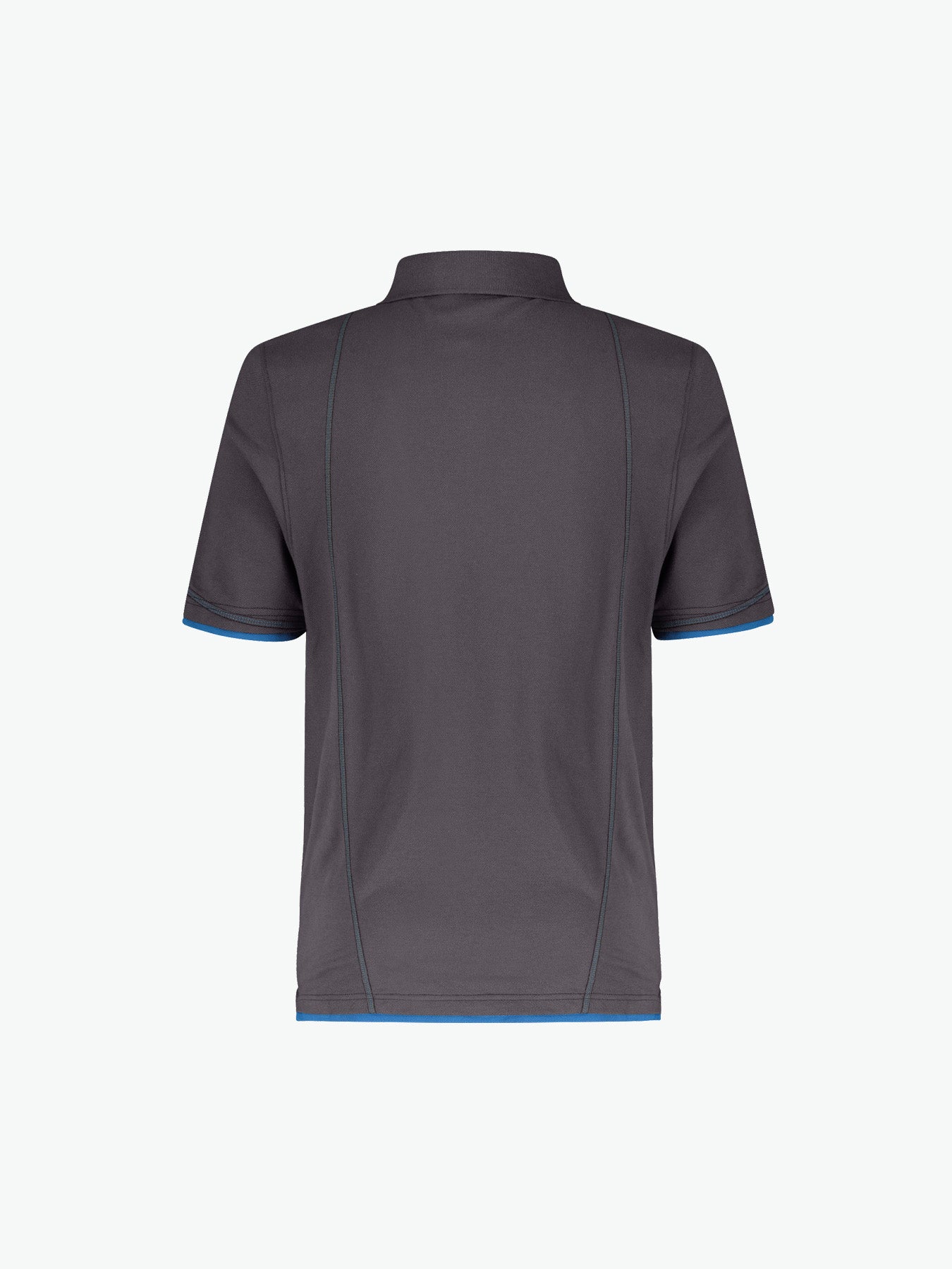 Dassy Orbital Polo - Antracietgrijs/Azuurblauw Werkpolo Dassy