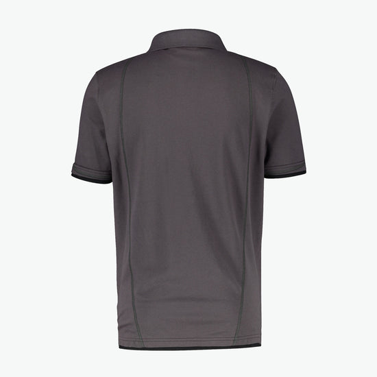 Dassy Orbital Polo - Antracietgrijs/Zwart Werkpolo Dassy