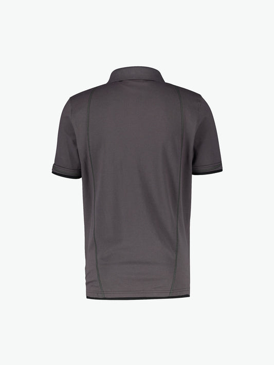 Dassy Orbital Polo - Antracietgrijs/Zwart Werkpolo Dassy