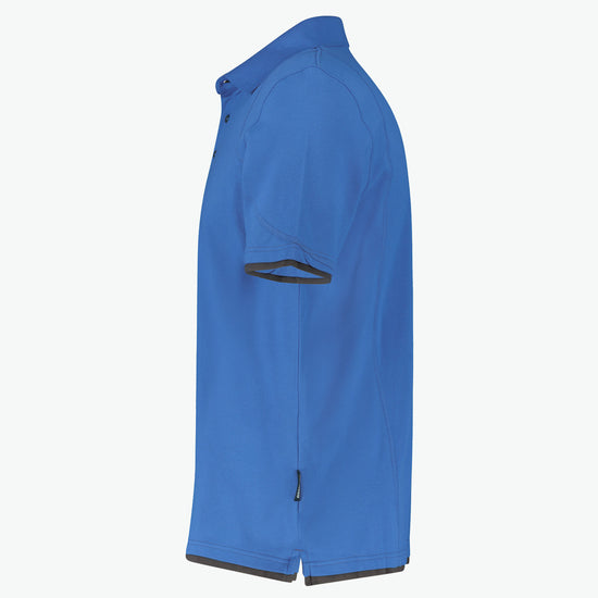 Dassy Orbital Polo - Azuurblauw/Antracietgrijs Werkpolo Dassy