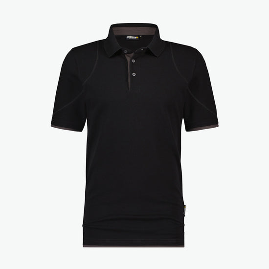 Dassy Orbital Polo - Zwart/Antracietgrijs Werkpolo Dassy