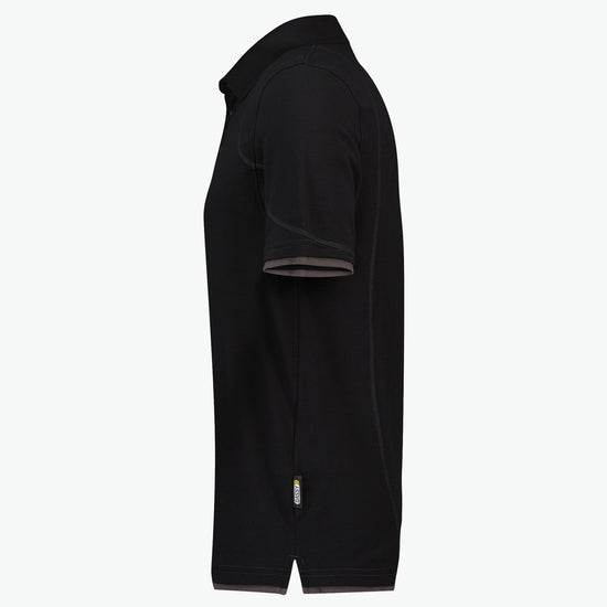 Dassy Orbital Polo - Zwart/Antracietgrijs Werkpolo Dassy