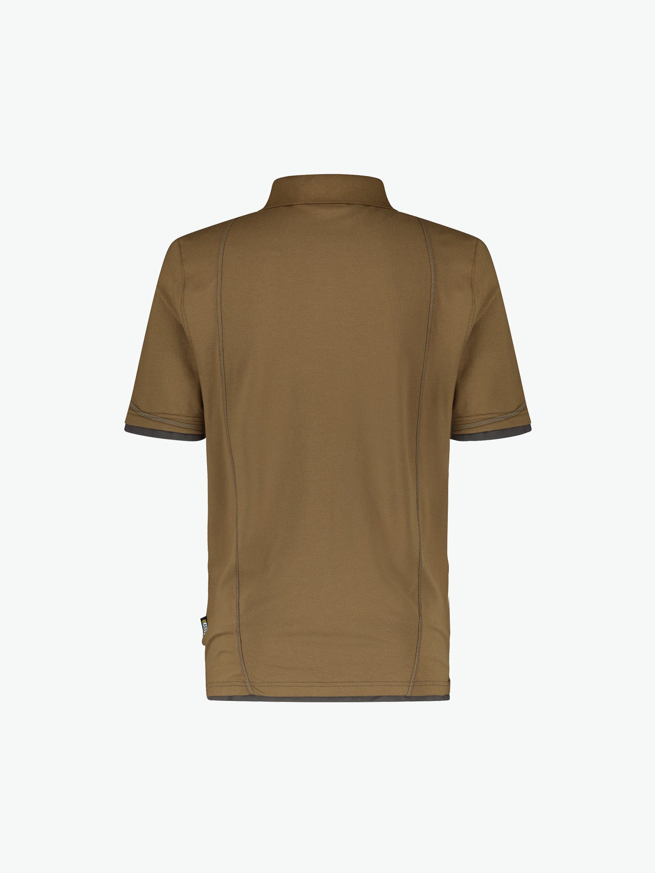Dassy Orbital Polo - Leembruin/Antracietgrijs Werkpolo Dassy