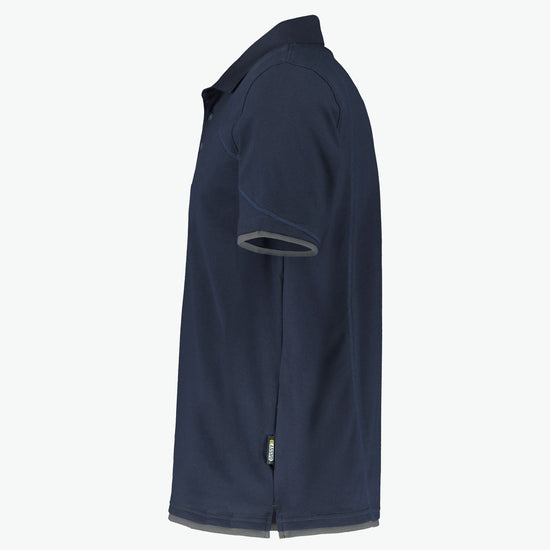 Dassy Orbital Polo - Nachtblauw/Antracietgrijs Werkpolo Dassy