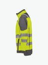 Dassy Orlando Hoge zichtbaarheidsvest - Fluogeel/Cementgrijs Werkjas Hivis Dassy