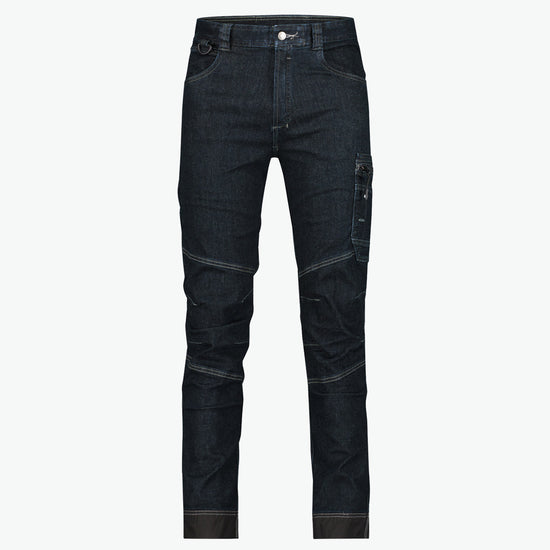 Dassy Osaka Stretch werkjeans - Jeansblauw/Zwart Werkbroek Dassy