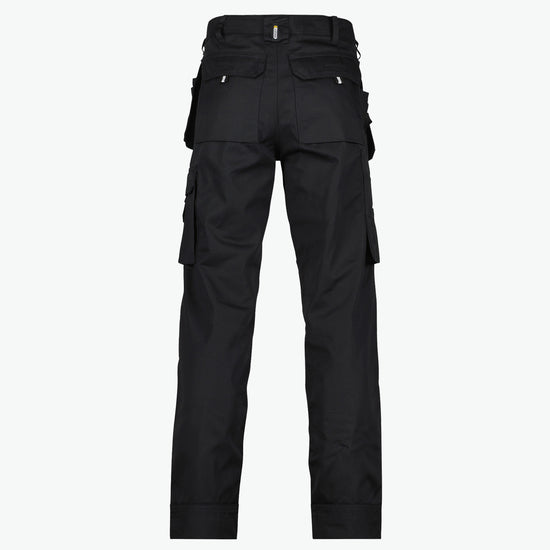 Dassy Oxford Holsterzakkenbroek met kniezakken - Zwart Werkbroek Dassy