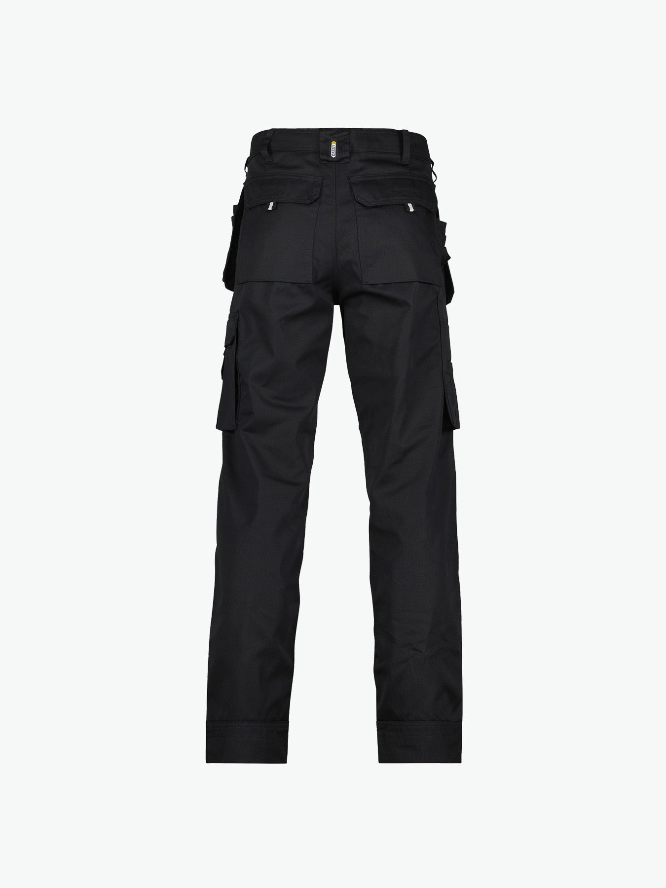 Dassy Oxford Holsterzakkenbroek met kniezakken - Zwart Werkbroek Dassy