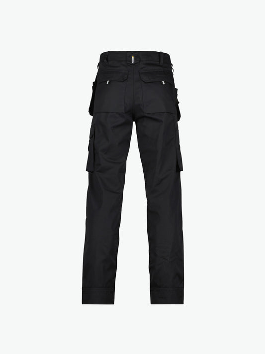 Dassy Oxford Holsterzakkenbroek met kniezakken - Zwart Werkbroek Dassy