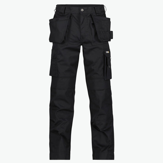 Dassy Oxford Holsterzakkenbroek met kniezakken - Zwart Werkbroek Dassy