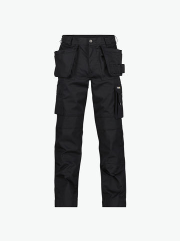 Dassy Oxford Holsterzakkenbroek met kniezakken - Zwart Werkbroek Dassy