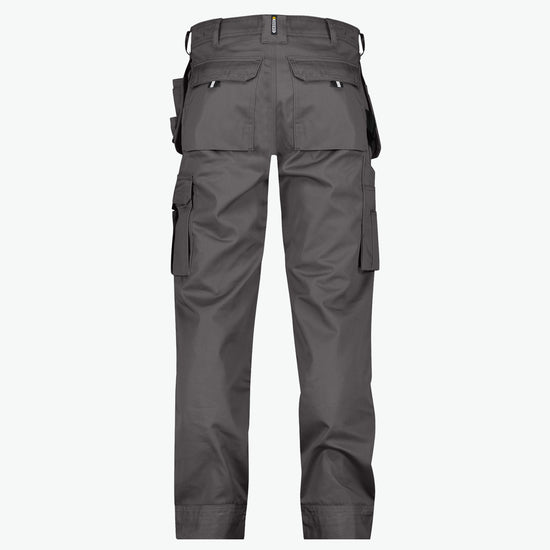Dassy Oxford Holsterzakkenbroek met kniezakken - Cementgrijs Werkbroek Dassy