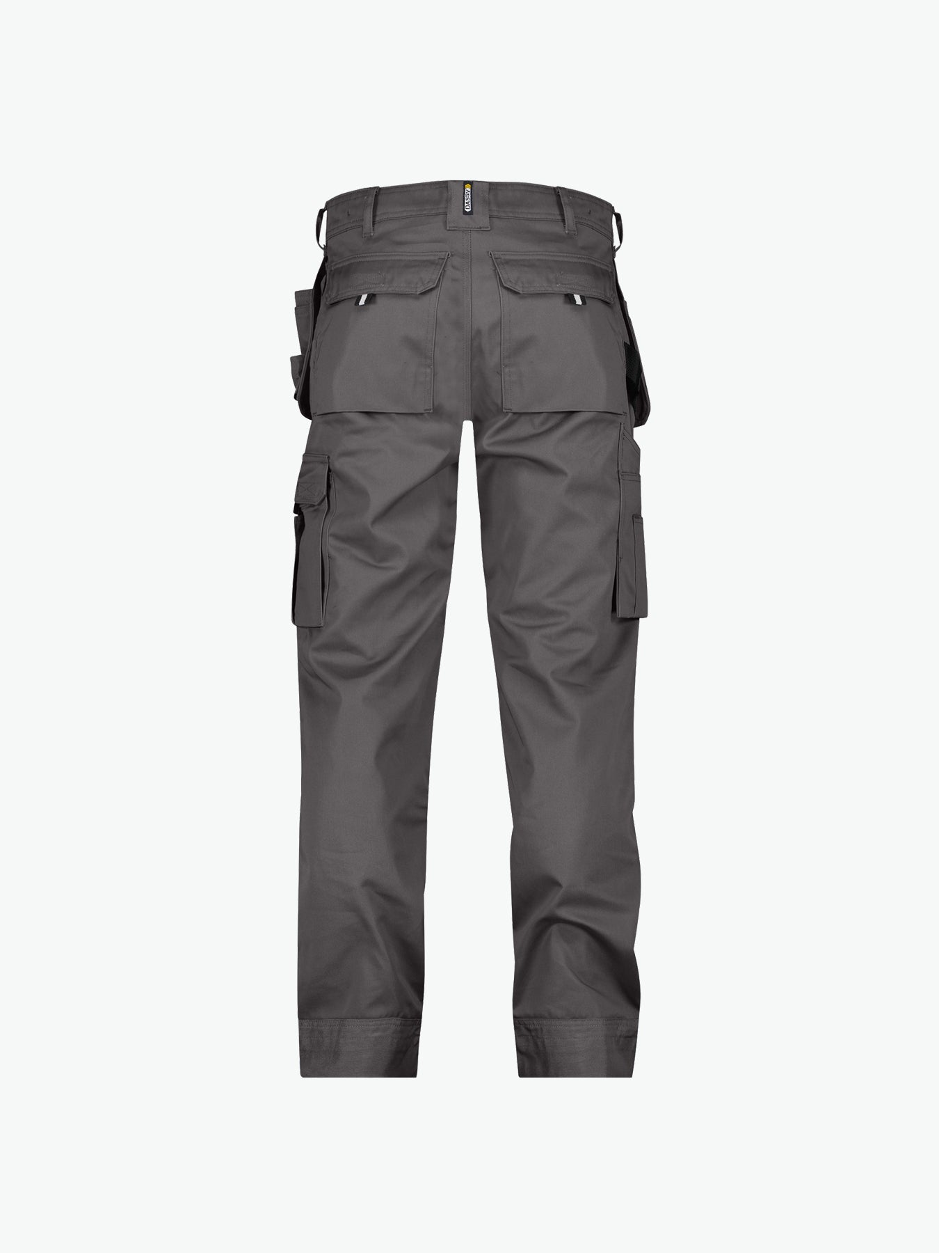 Dassy Oxford Holsterzakkenbroek met kniezakken - Cementgrijs Werkbroek Dassy