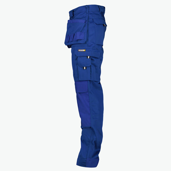 Dassy Oxford Holsterzakkenbroek met kniezakken - Korenblauw Werkbroek Dassy