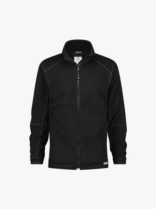 Dassy Penza Fleecevest - Zwart Werkvest Fleece Dassy