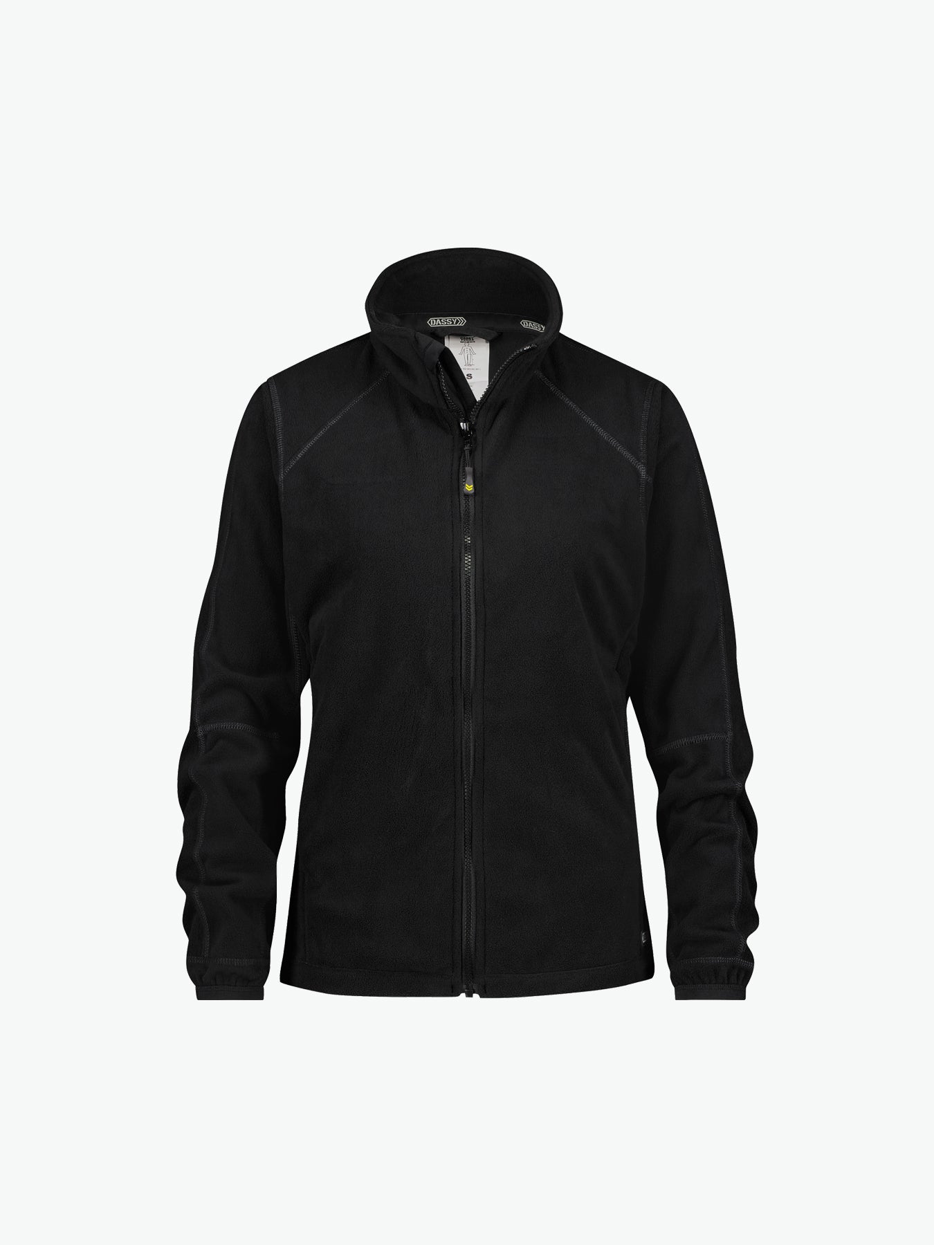 Dassy Penza Women Fleecevest voor dames - Zwart Werkvest Fleece Dames Dassy