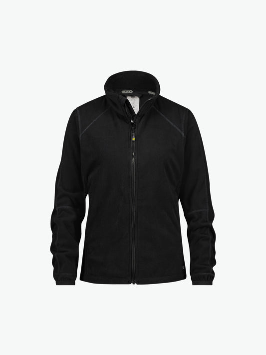 Dassy Penza Women Fleecevest voor dames - Zwart Werkvest Fleece Dames Dassy