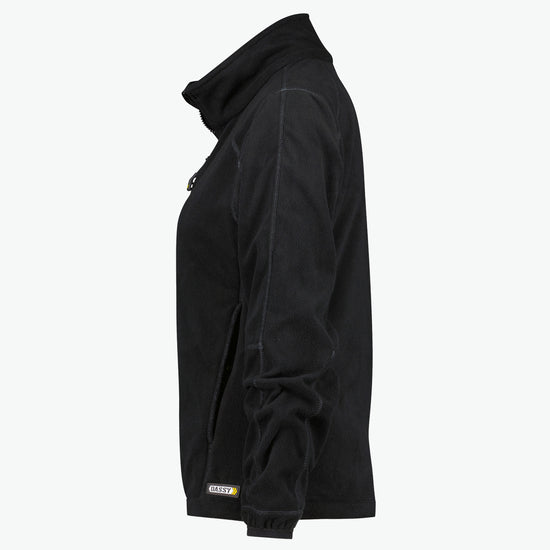 Dassy Penza Women Fleecevest voor dames - Zwart Werkvest Fleece Dames Dassy