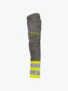 Dassy Phoenix Hogezichtbaarheidsbroek - Cementgrijs/Fluogeel Werkbroek HiVis Dassy