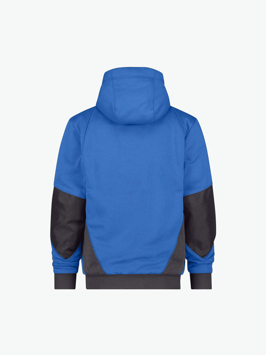 Dassy Pulse Sweatshirtjas - Azuurblauw/Antracietgrijs Werkjas Dassy